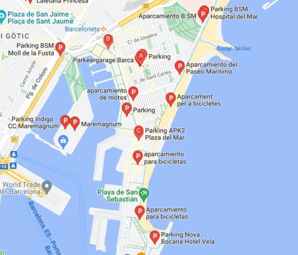 Barceloneta Port Ramblas Екстер'єр фото